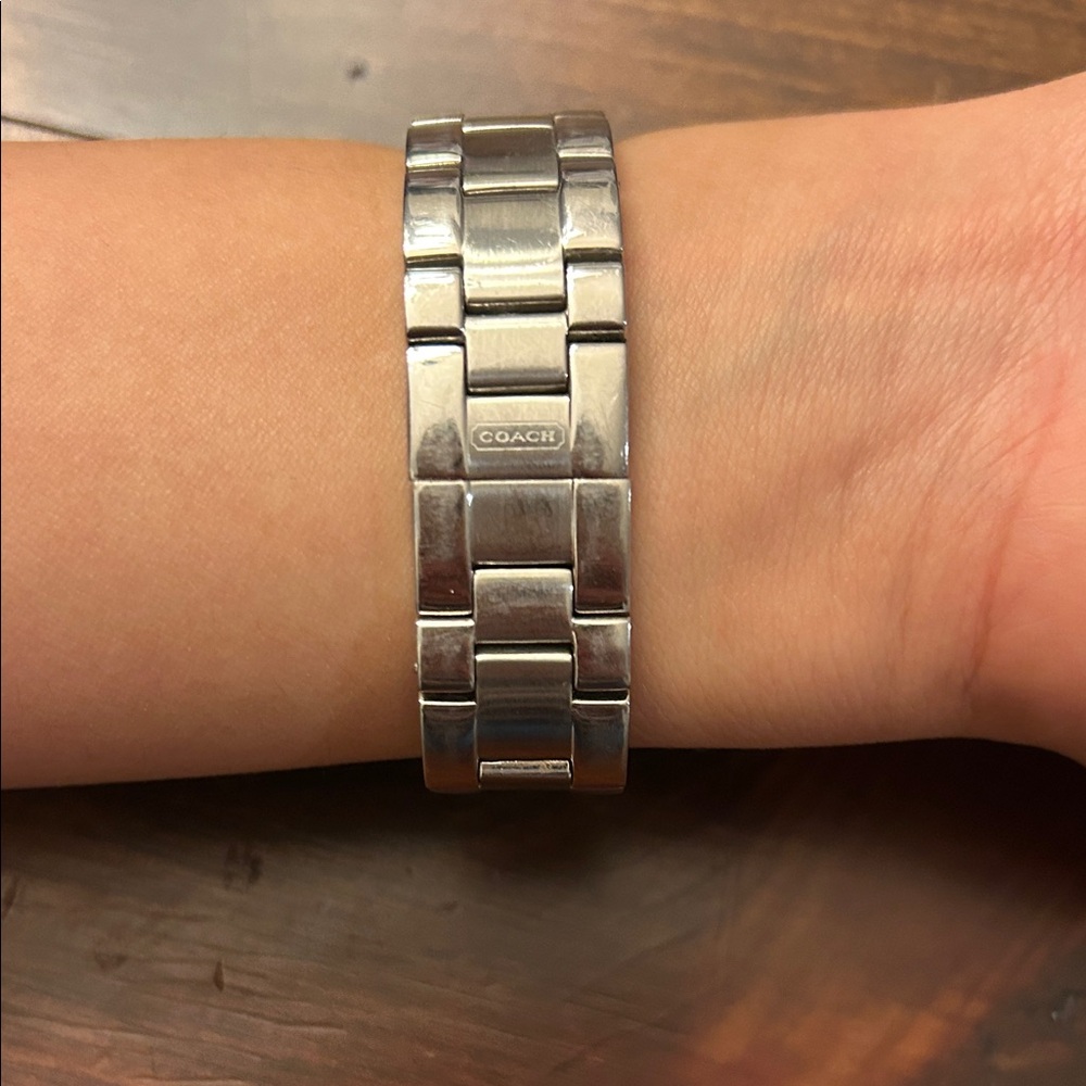 Coach Silver Stainless Steel Watch - Picture 4 of 12